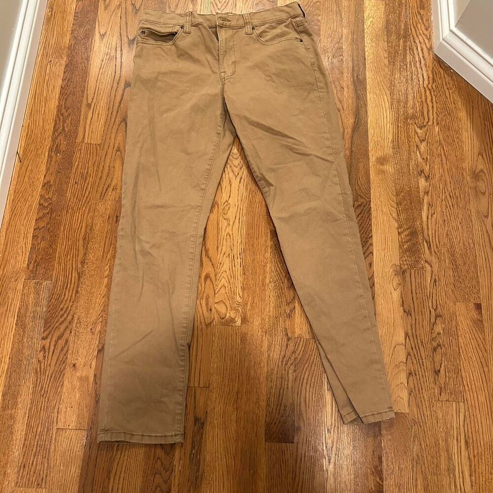 Mutual-weave Women's Tan and Brown Jeans